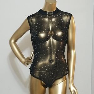 Crystal Sheer Bodysuit